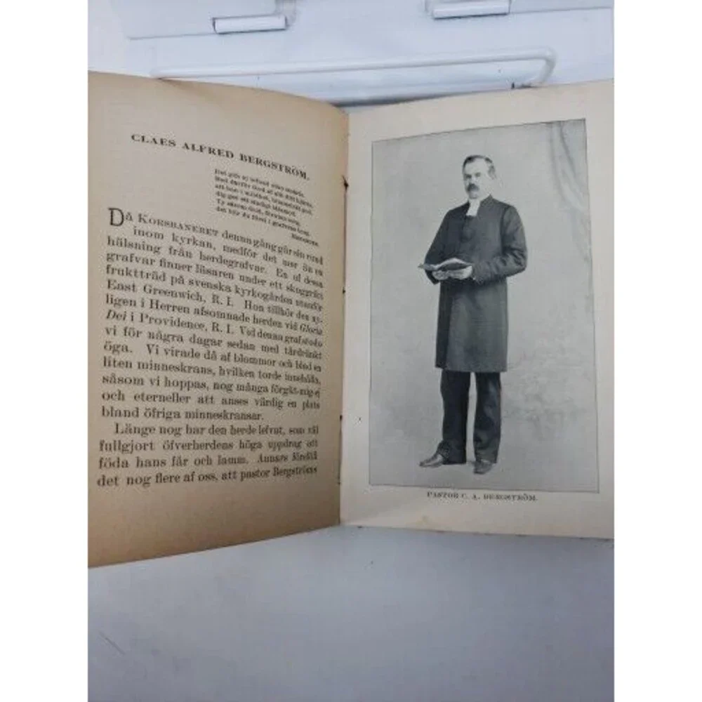 Korsbaneret Kristlig Kalender 1899 Lutheran Augustana Book Concern Swedish Book